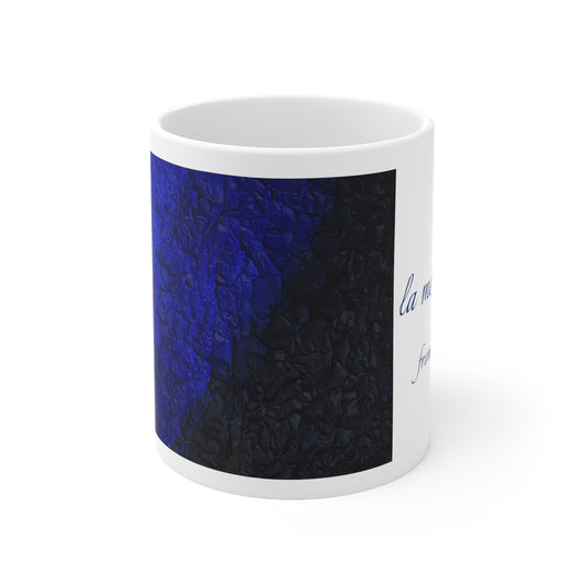 la mélancolie ceramic mug